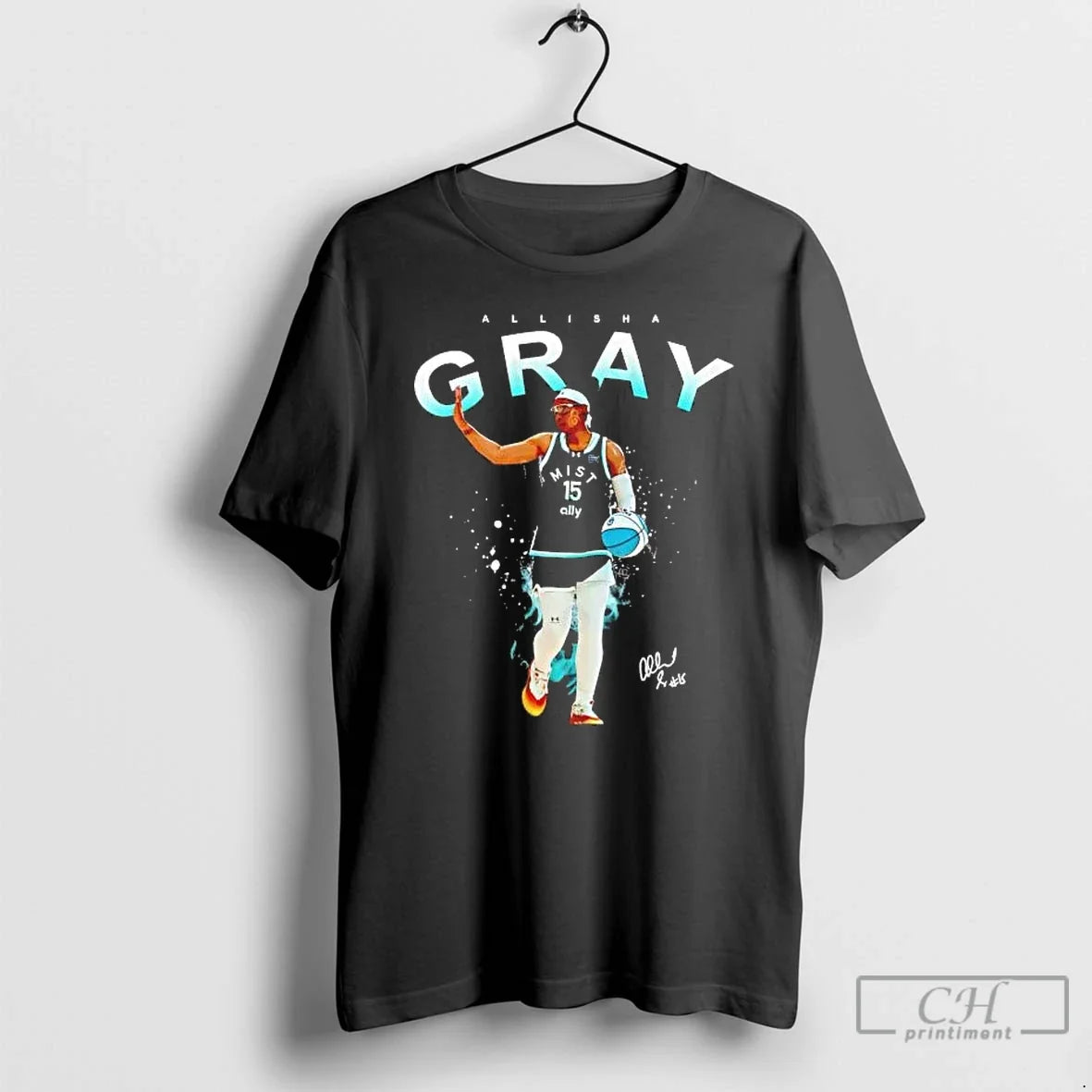 Allisha Gray Unrivaled Basketball Signature