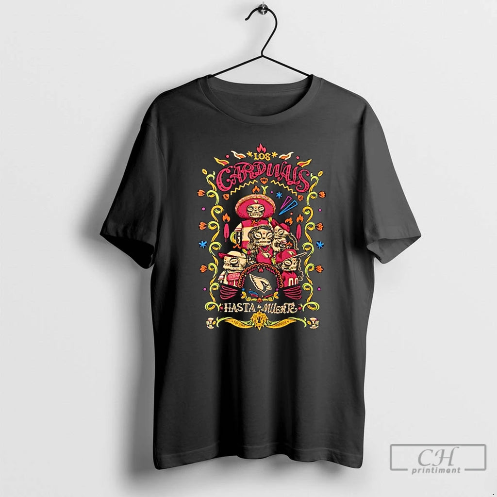 Premium Arizona Cardinals Hasta La Muerte Graphic Ornaments T Shirts