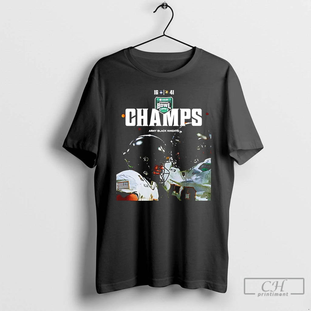 Premium Army Black Knight 2025 Wasabi Fenway Bowl Champions Score