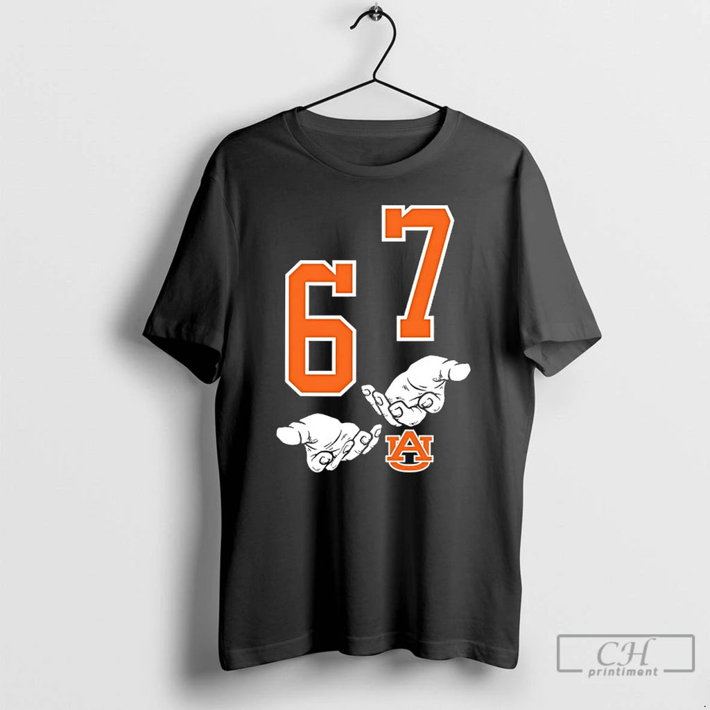 Premium Auburn Tigers 67 Hands