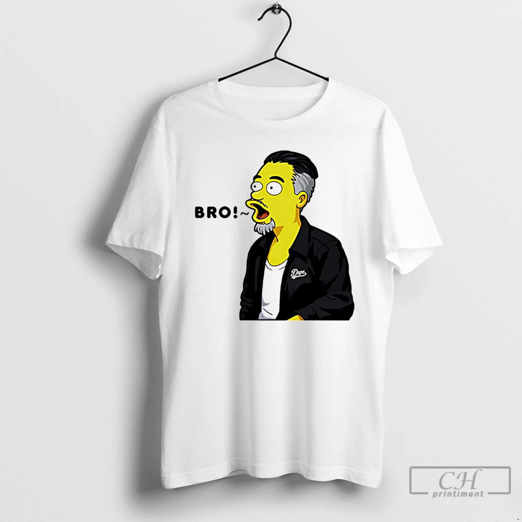 Premium Bro The Simpson Basketball Player