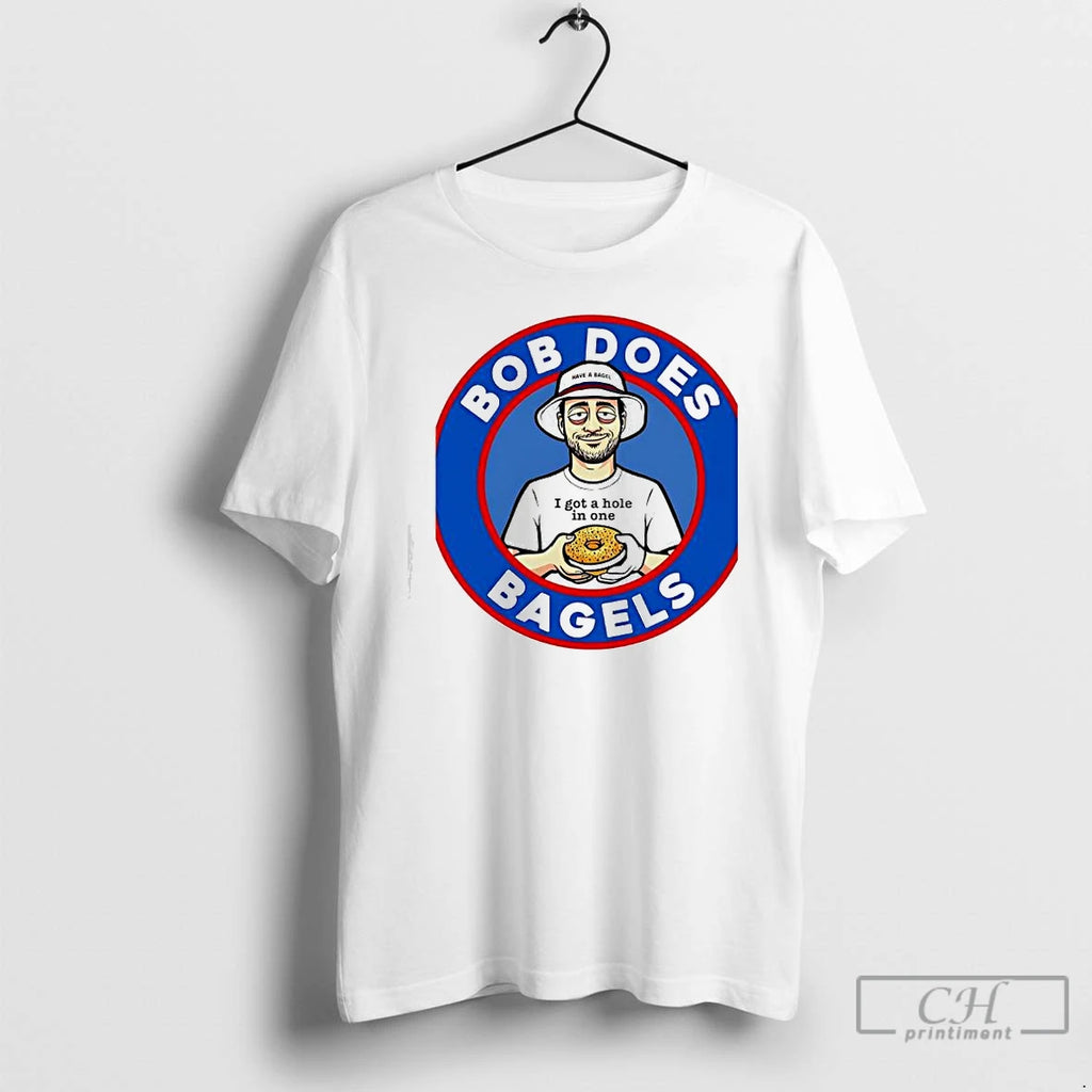Premium Bob Does Bagels I Got A Hole In One Logo