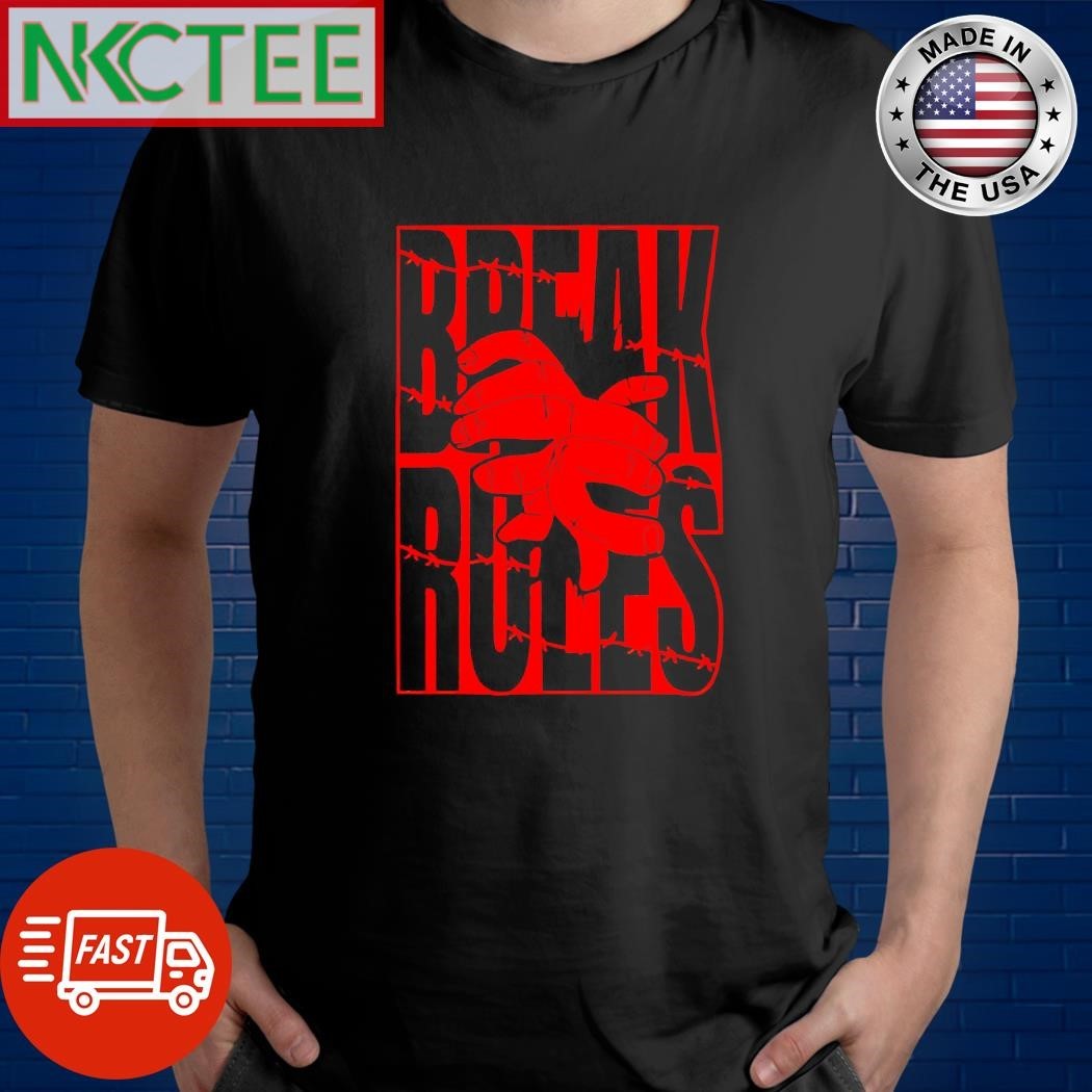 Premium Break Rules hand shirt Unisex , , , Long Sleeve Tee