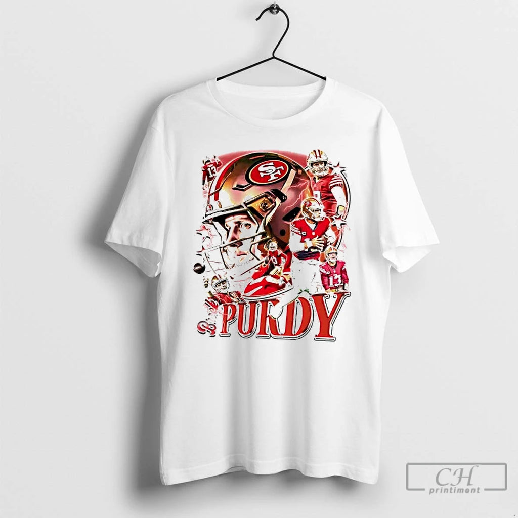 Premium Brock Purdy Picture Collage 49ers