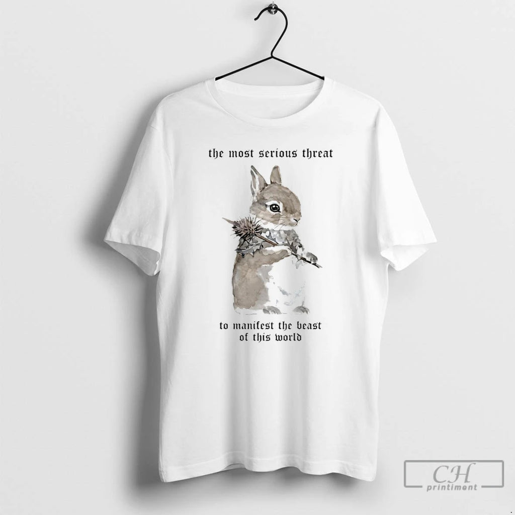 Premium Bunny We Must Remain Whimsical To Survive The Horrors Of This World T Shirts