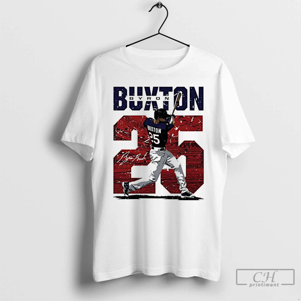Premium Byron Buxton 25 Minnesota Twins Stadium R Swing Signature