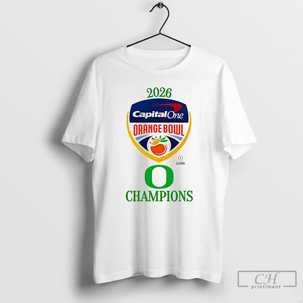 Premium Capital One Orange Bowl Champions 2026 Oregon Football