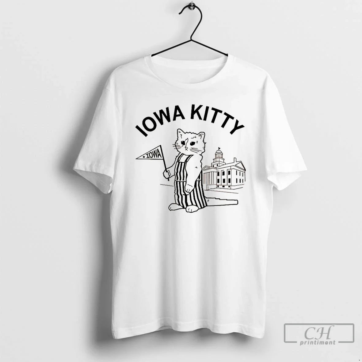 Cat Iowa Kitty Iowa Flag 2026