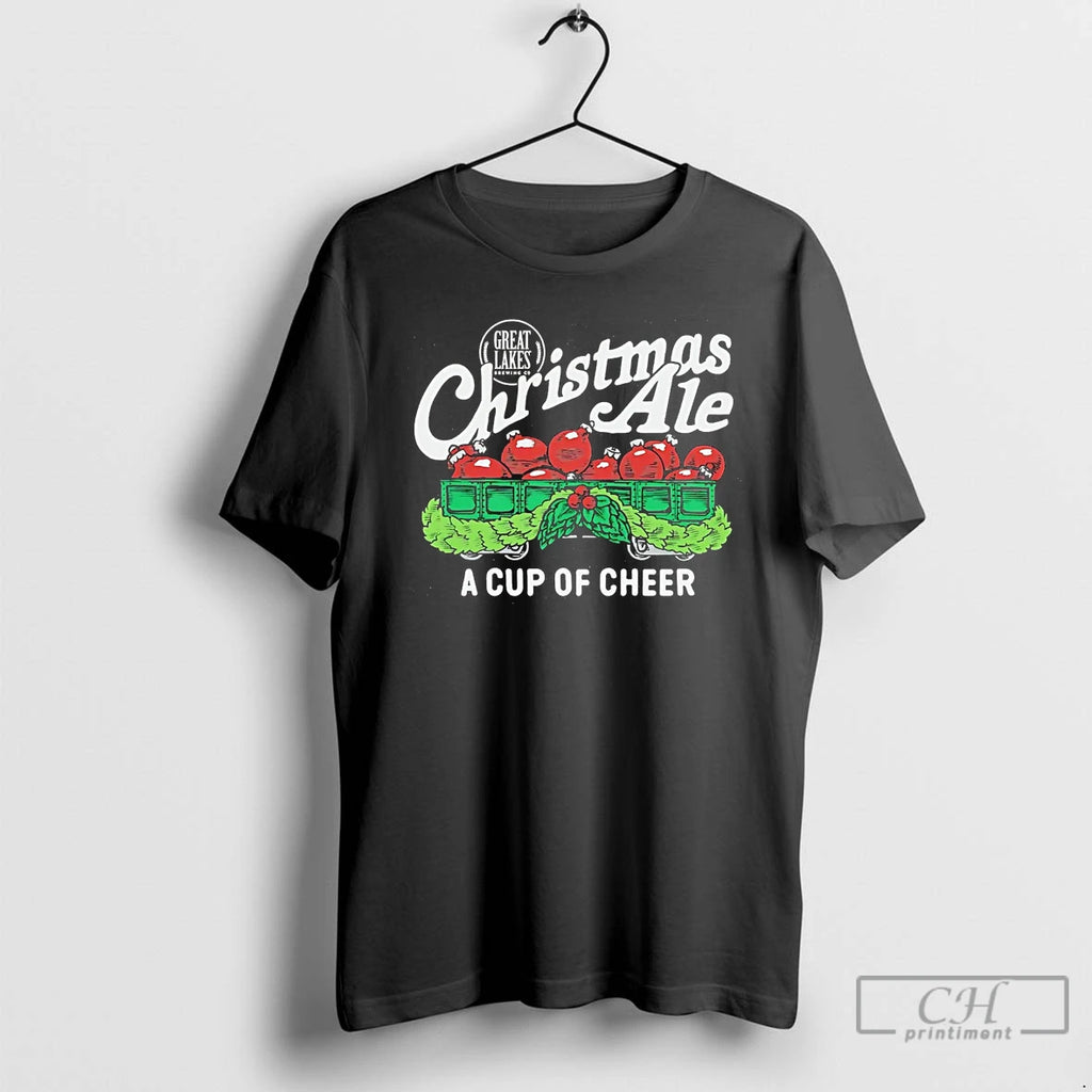 Premium Christmas Ale 2025 A Cup Of Cheer T Shirts