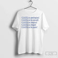 Click Apologize Click Be Saved Click Forgive