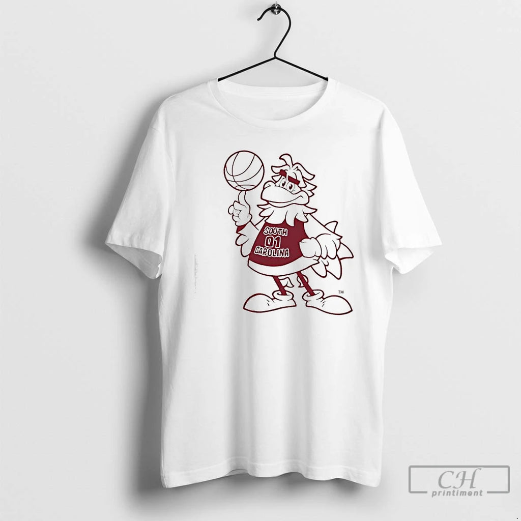 Premium Cocky University Of South Carolina Gamecocks Basketball Mascot