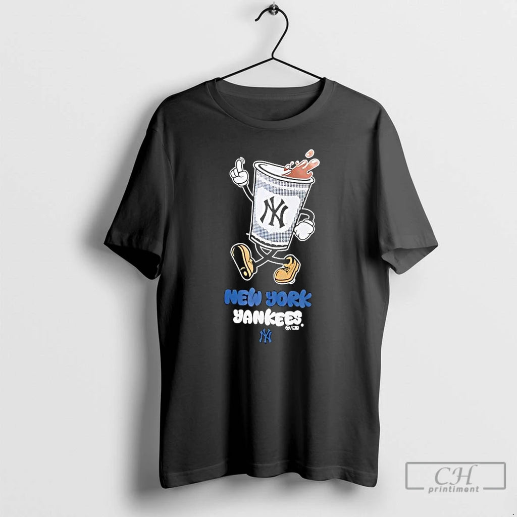 Premium Cup Of Ny Yankees Cartoon Icon Logo