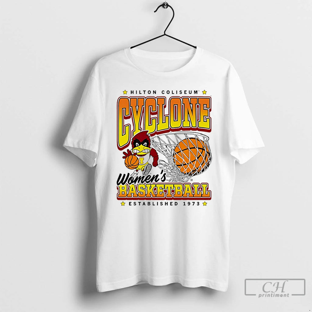 Premium Cyclones Womens Basketball Established 1973 Hilton Coliseum