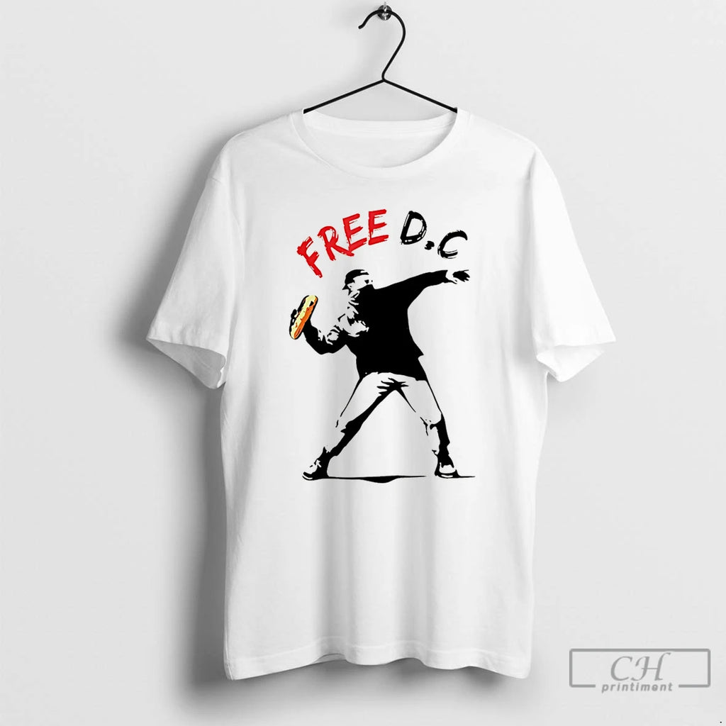 Premium Dc Sandwich Thrower Banksy Inspired