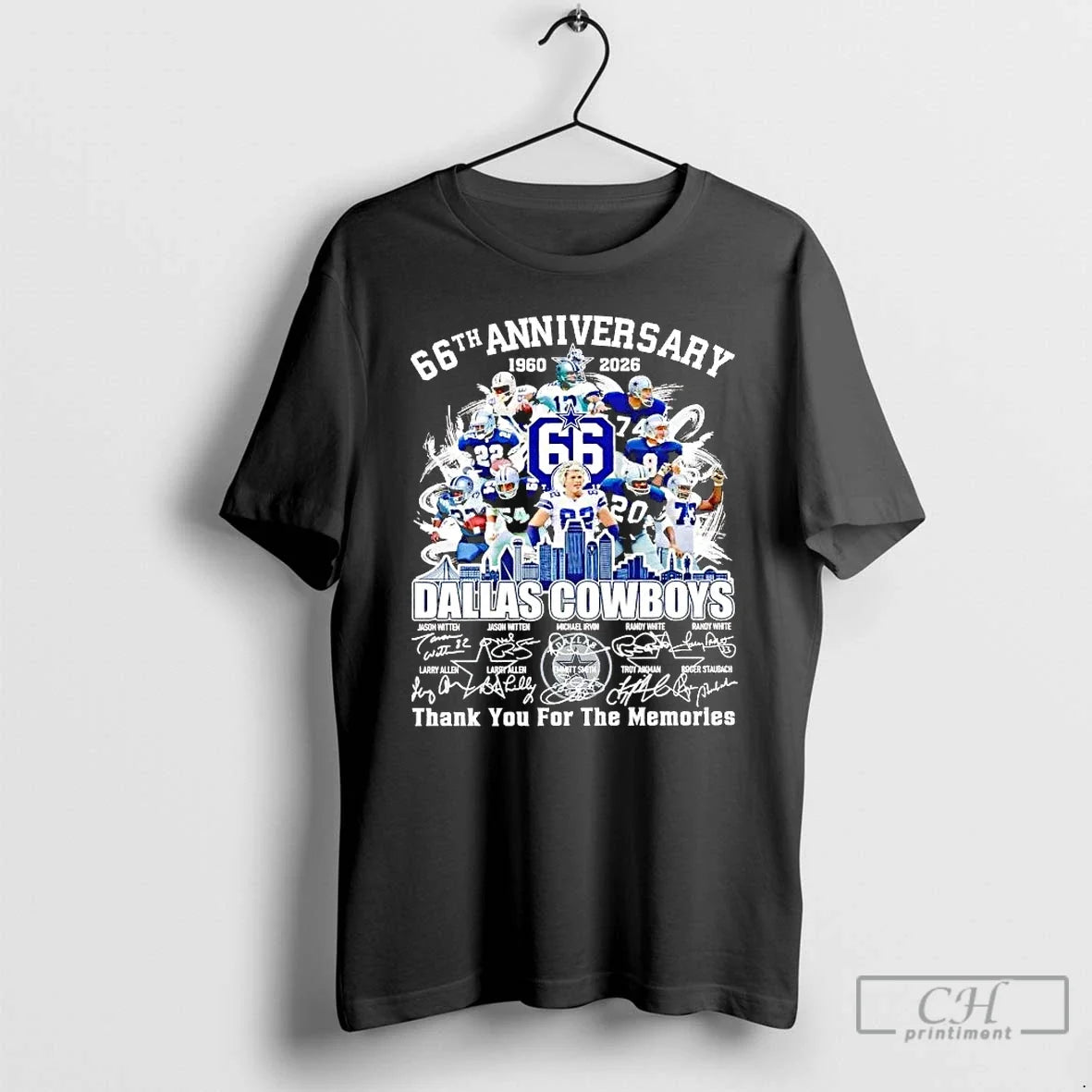 Dallas Cowboys 66th Anniversary 1960 2026 Team Players