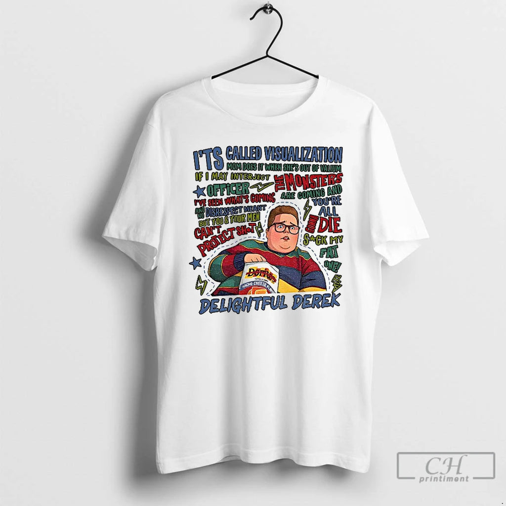 Premium Delightful Derek Fat Boy Funny Quotes