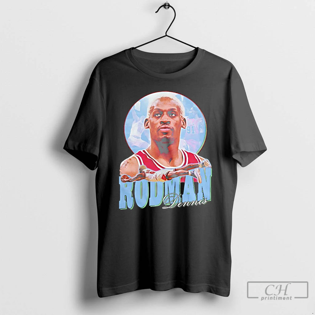 Premium Dennis Rodman Chicago Bulls Retro