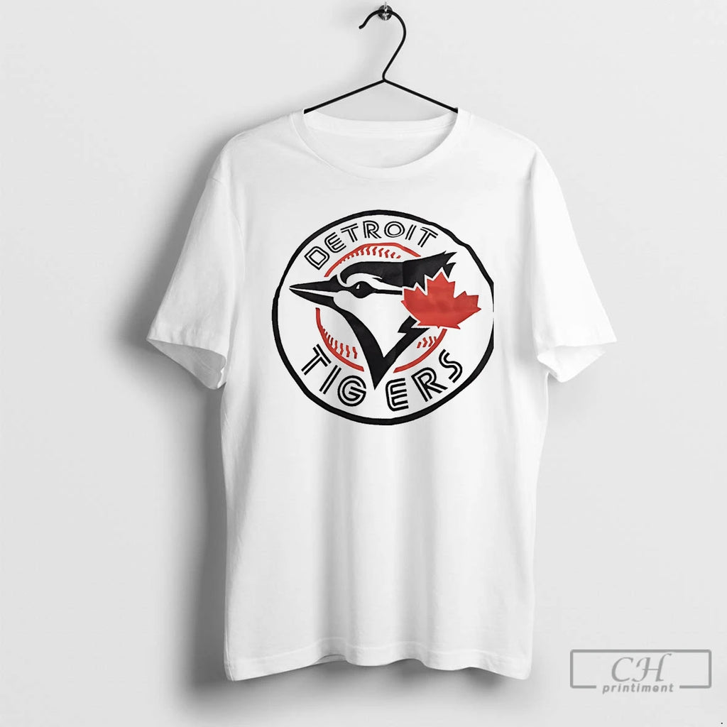 Premium Detroit Tigers Toronto Blue Jays Logo T Shirts