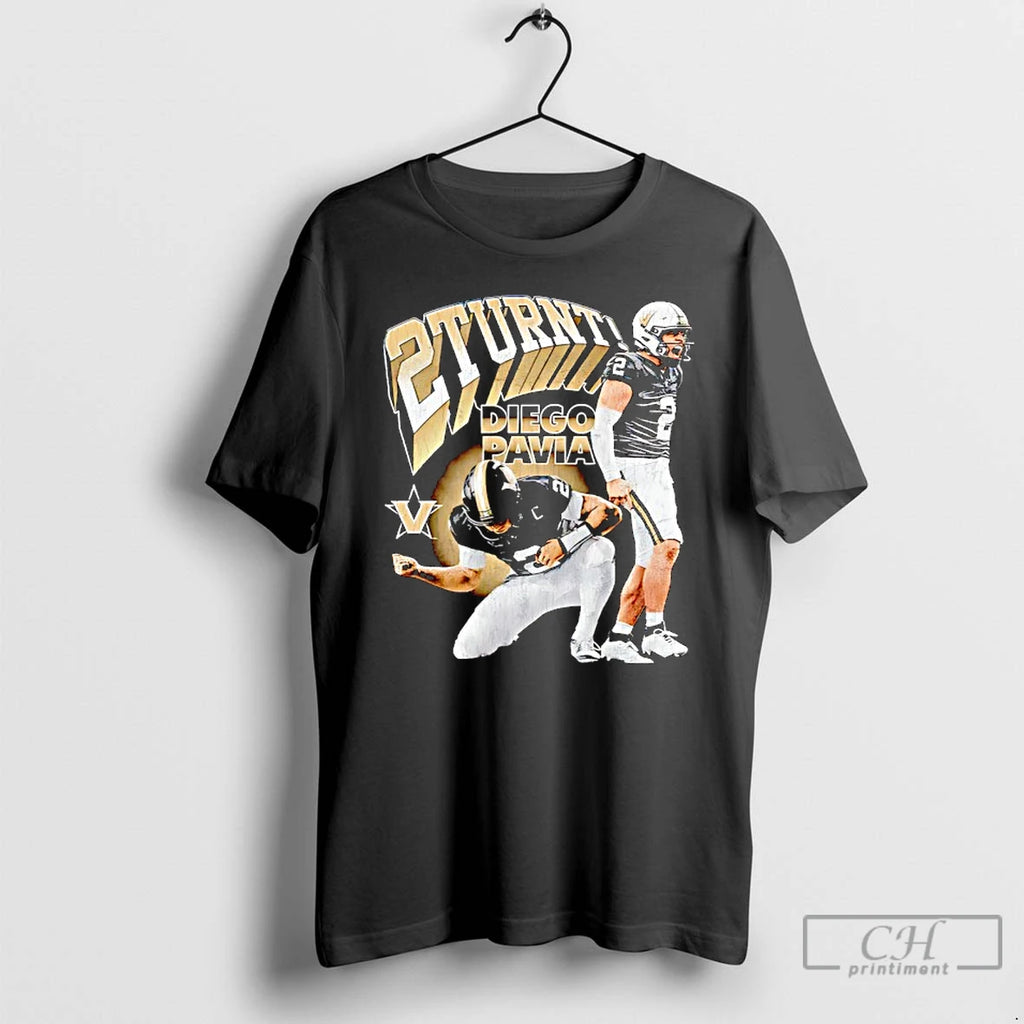 Premium Diego Pavia 2 Turnt Vanderbilt Commodores