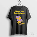 Dno Store I Love You Louisiana State Cat