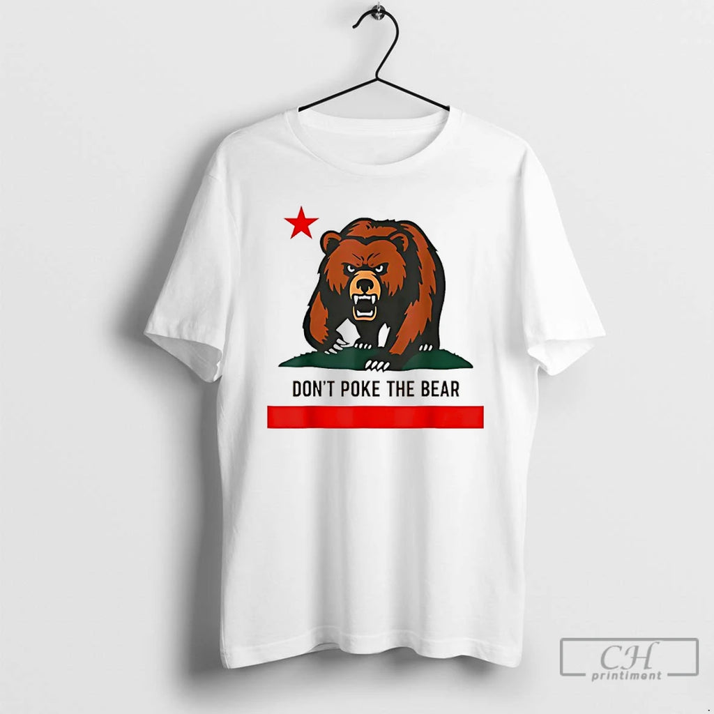 Premium Dont Poke The Bear California Gavin Newsom Gadsden Flag