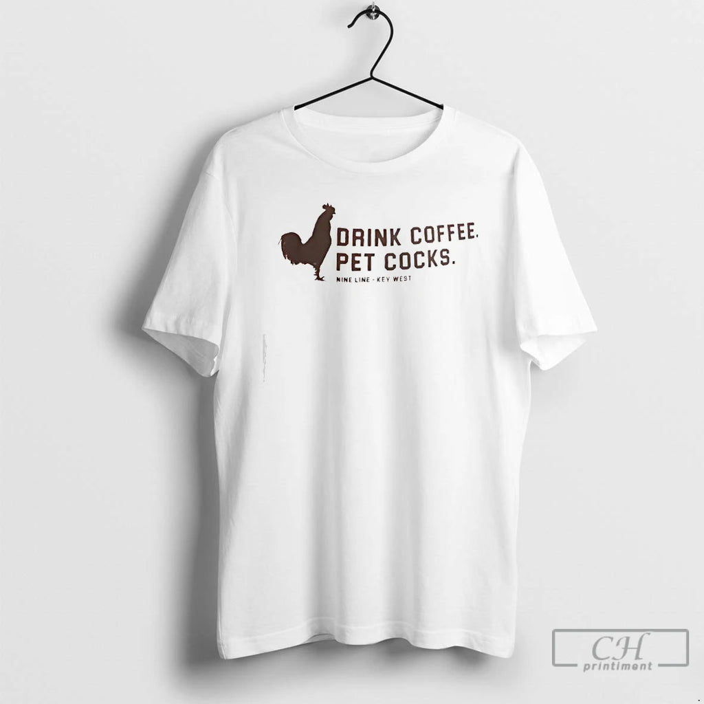 Premium Drink Coffee Pet Cocks Nine Line Key West