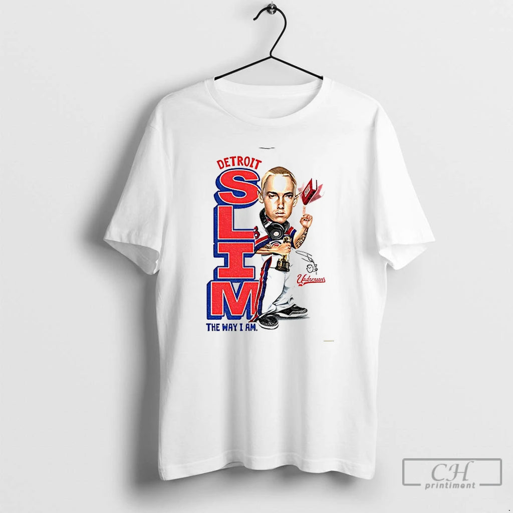 Premium Eminem Slim Shady Detroit Slim The Way I Am Signature T Shirts