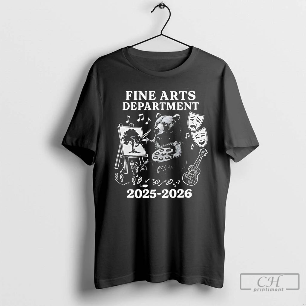 Premium Fine Arts Department Bear Painting A Tree 2025 2026