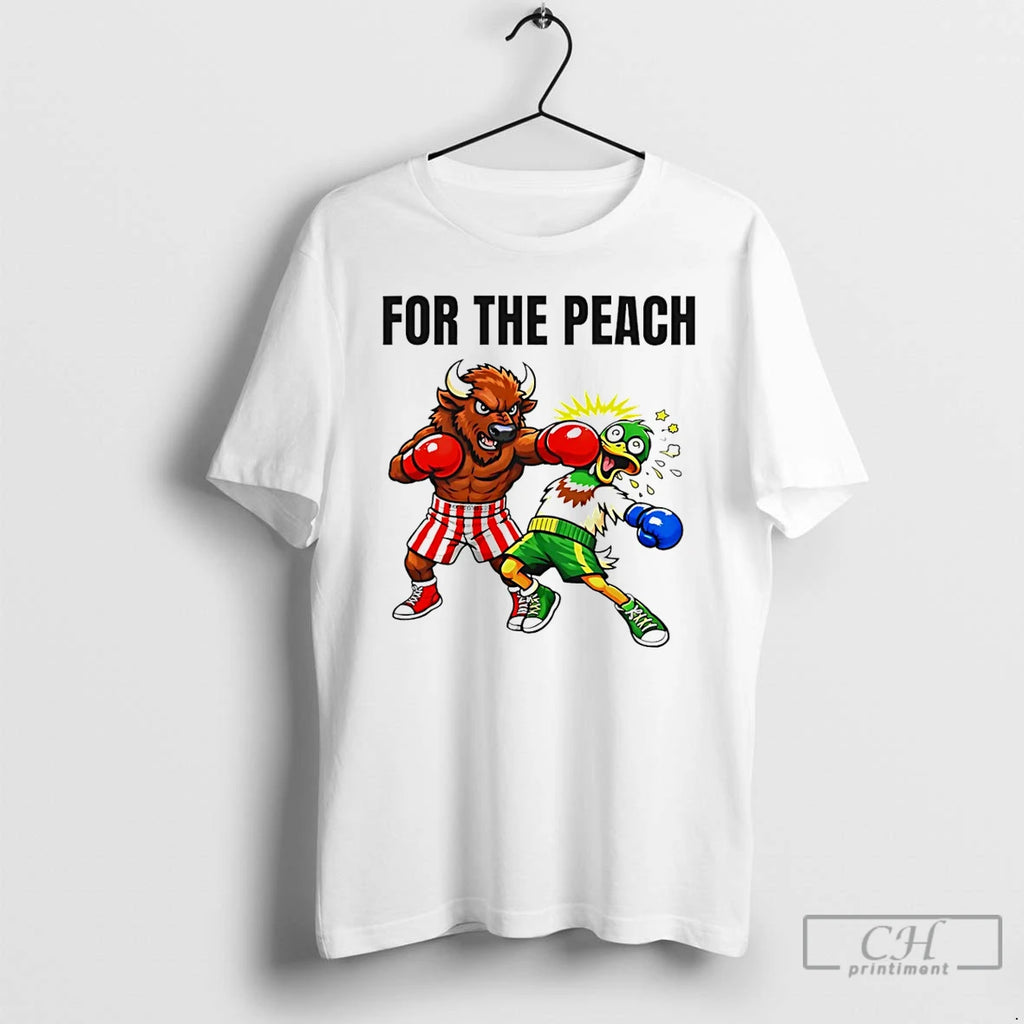 Premium For The Peach Bison Ko Duck Football Mascot