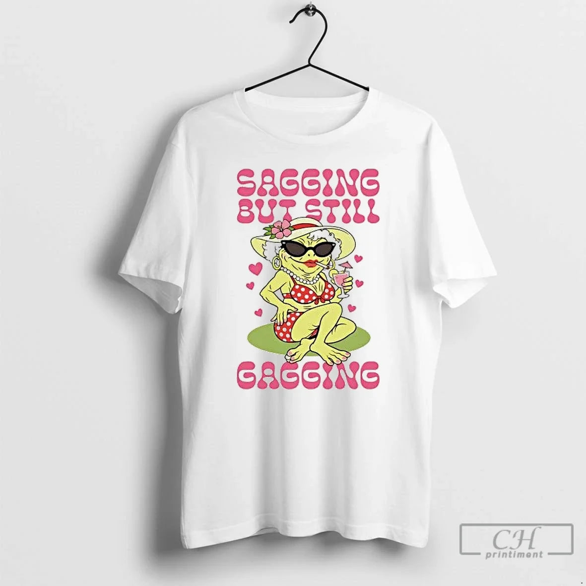 Frog Sagging But Still Gagging
