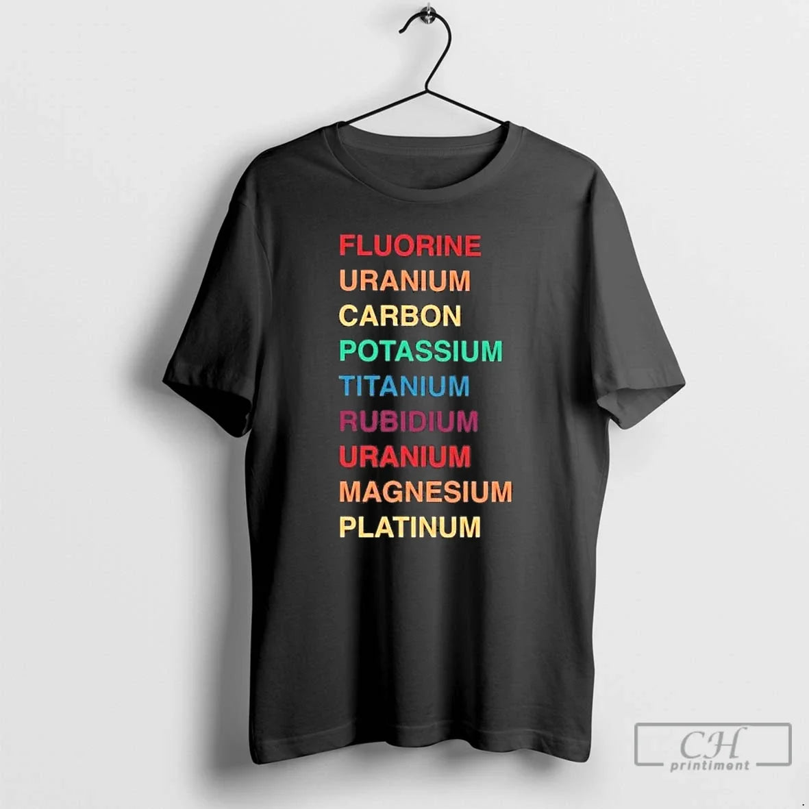Fuck Trump Fluorine Uranium Carbon Potassium Titanium Rubidium