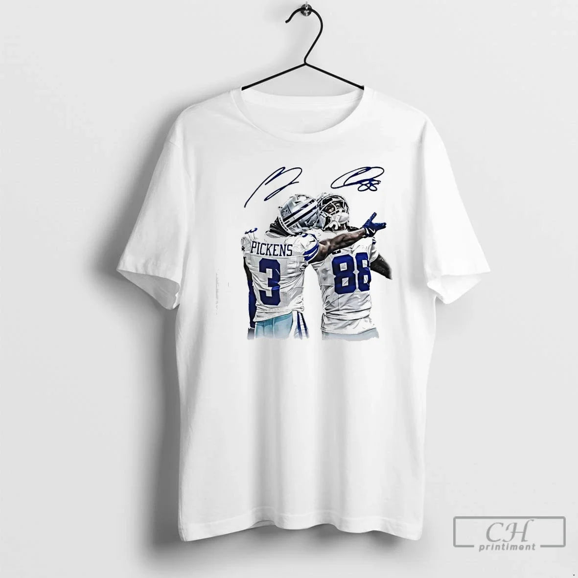 George Pickens X Ceedee Lamb Dallas Cowboys Signatures