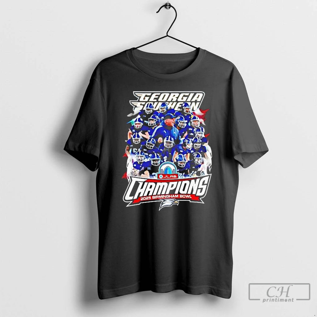Premium Georgia Southern 2025 Birmingham Bowl Champions Team Players