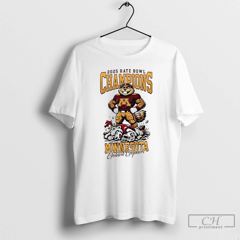 Premium Golden Gophers 2025 Rate Bowl Champions Mascot