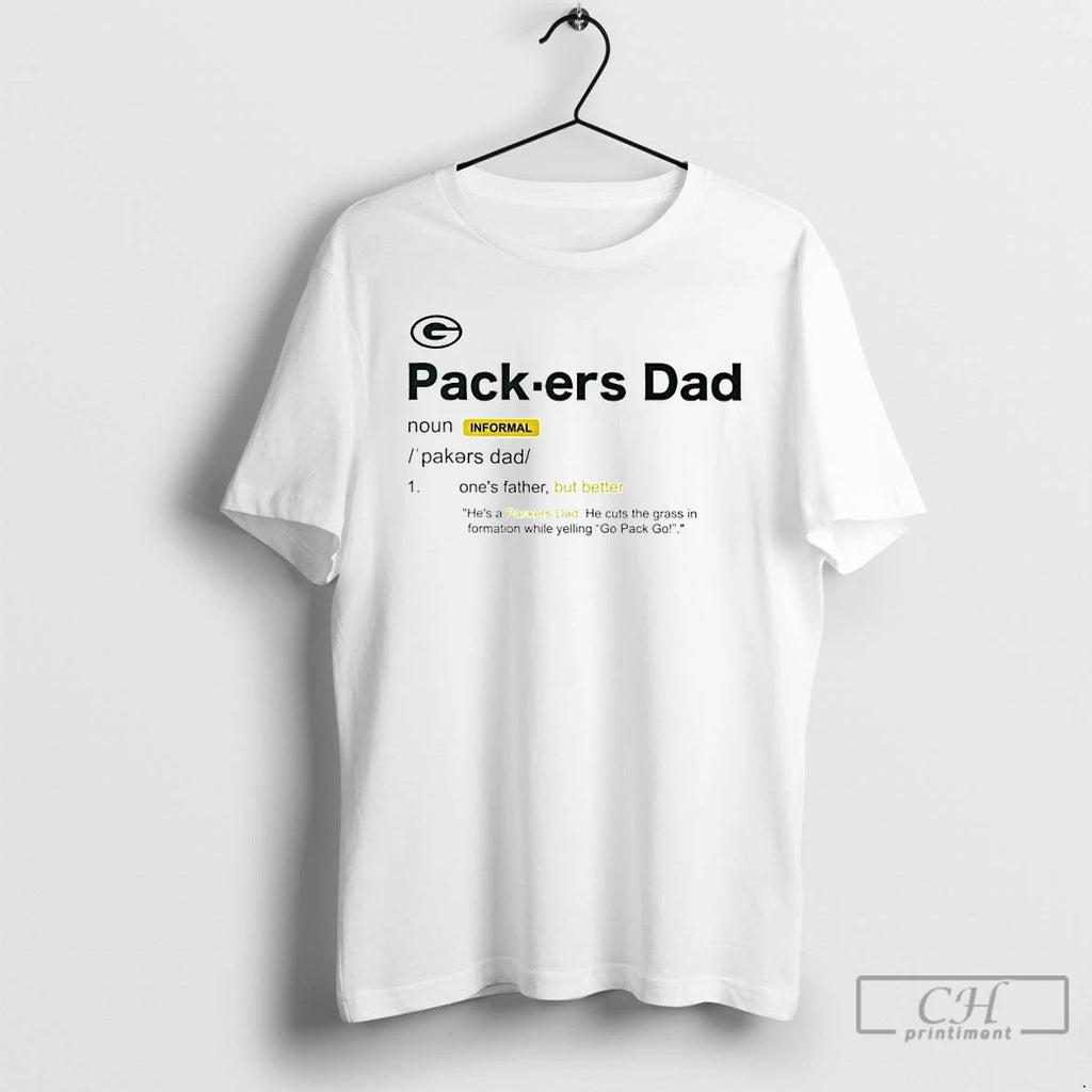 Premium Green Bay Packers Dad Definition Ornaments T Shirts