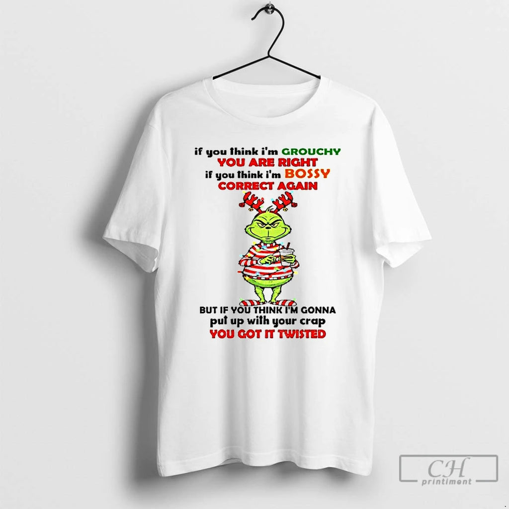 Premium Grinch Ive Been Gooder Ive Been Badder Many Times Thinner Lots Of Times Fatter