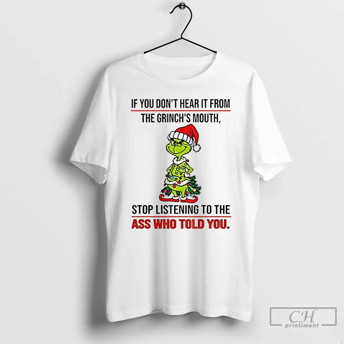 Grinch Santa Im Not Perfect Daughter But My Crazy Dad Loves Me