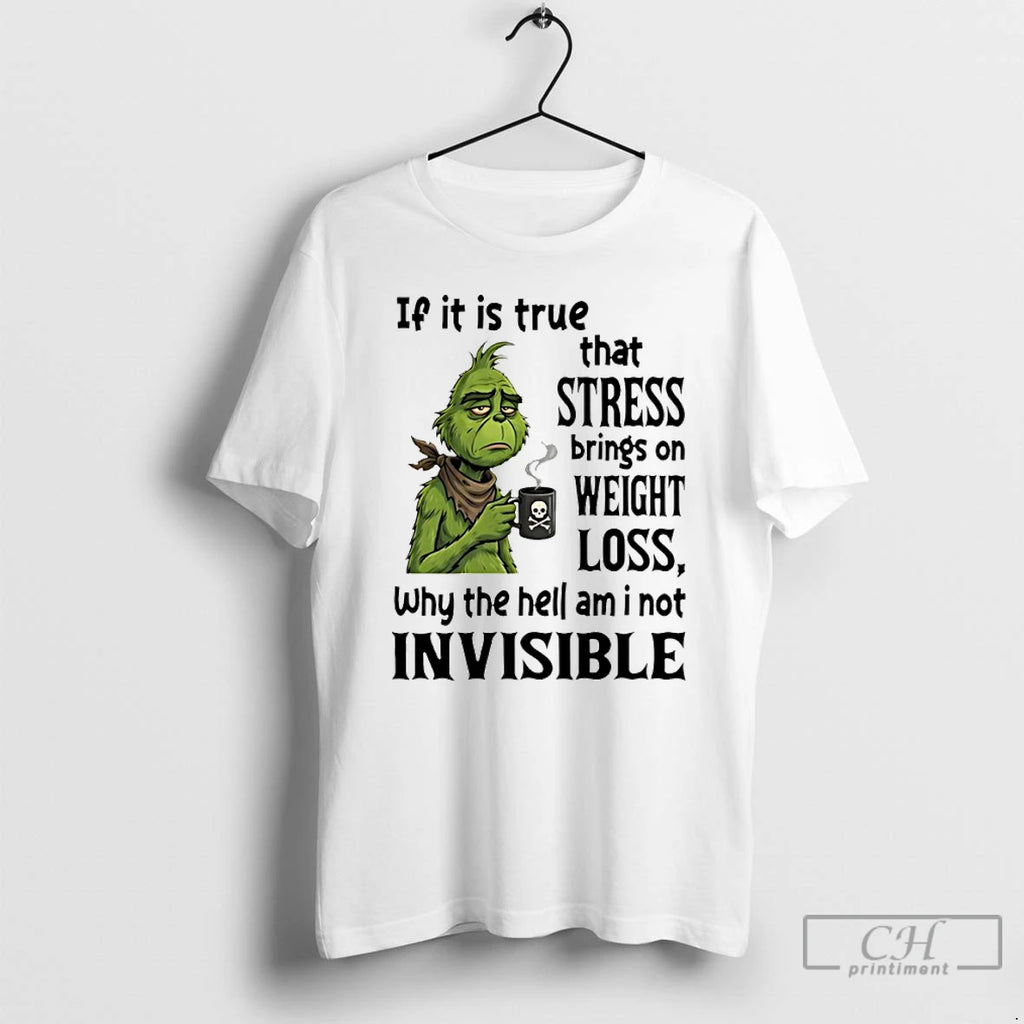 Premium Grinch If It Is True That Stress Brings On Weight Loss Why The Hell