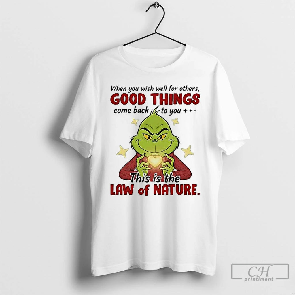 Premium Grinch When You Wish Well For Others Good Things