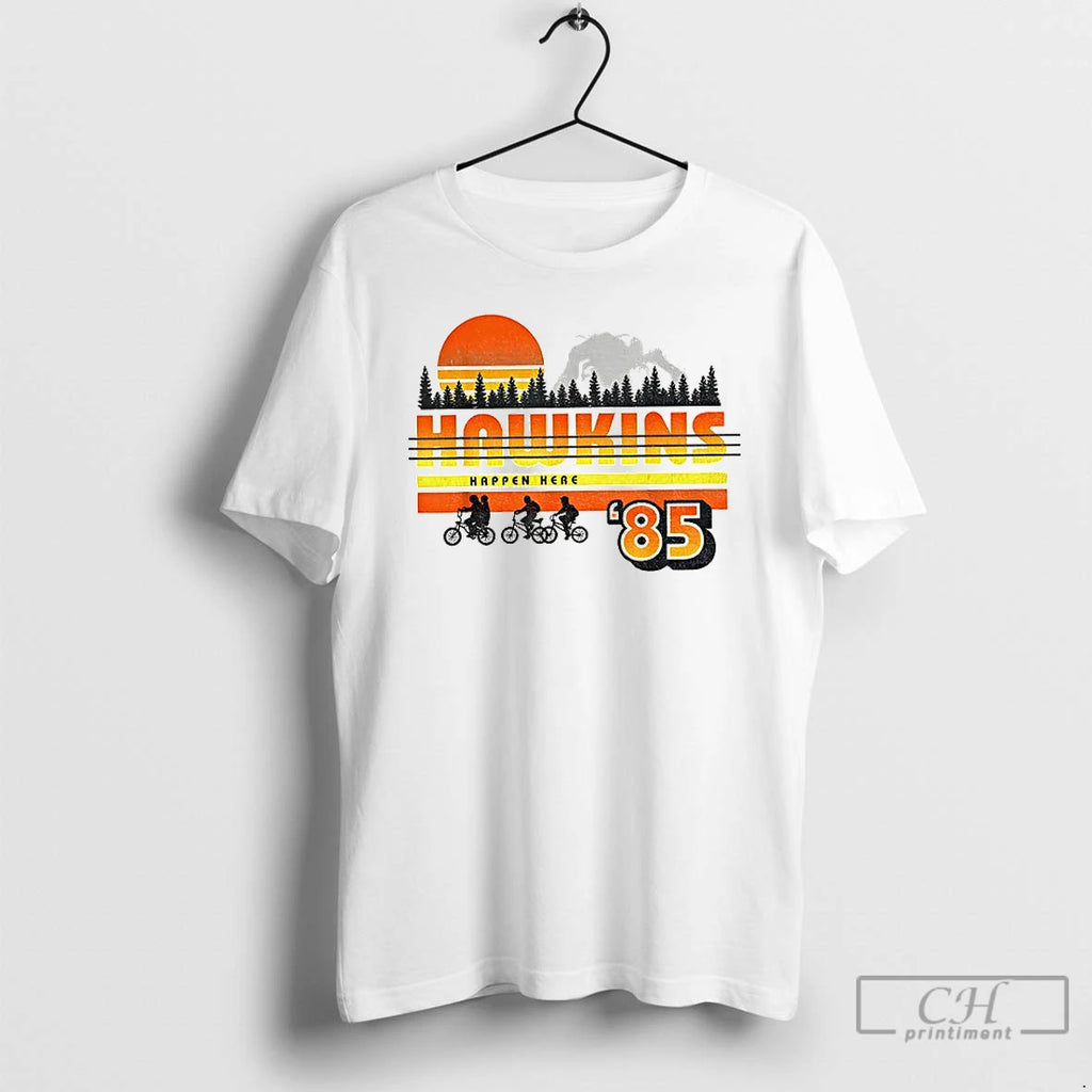 Premium Hawkins Upside Down Happen Here Friends Dont Lie 85 Vintage