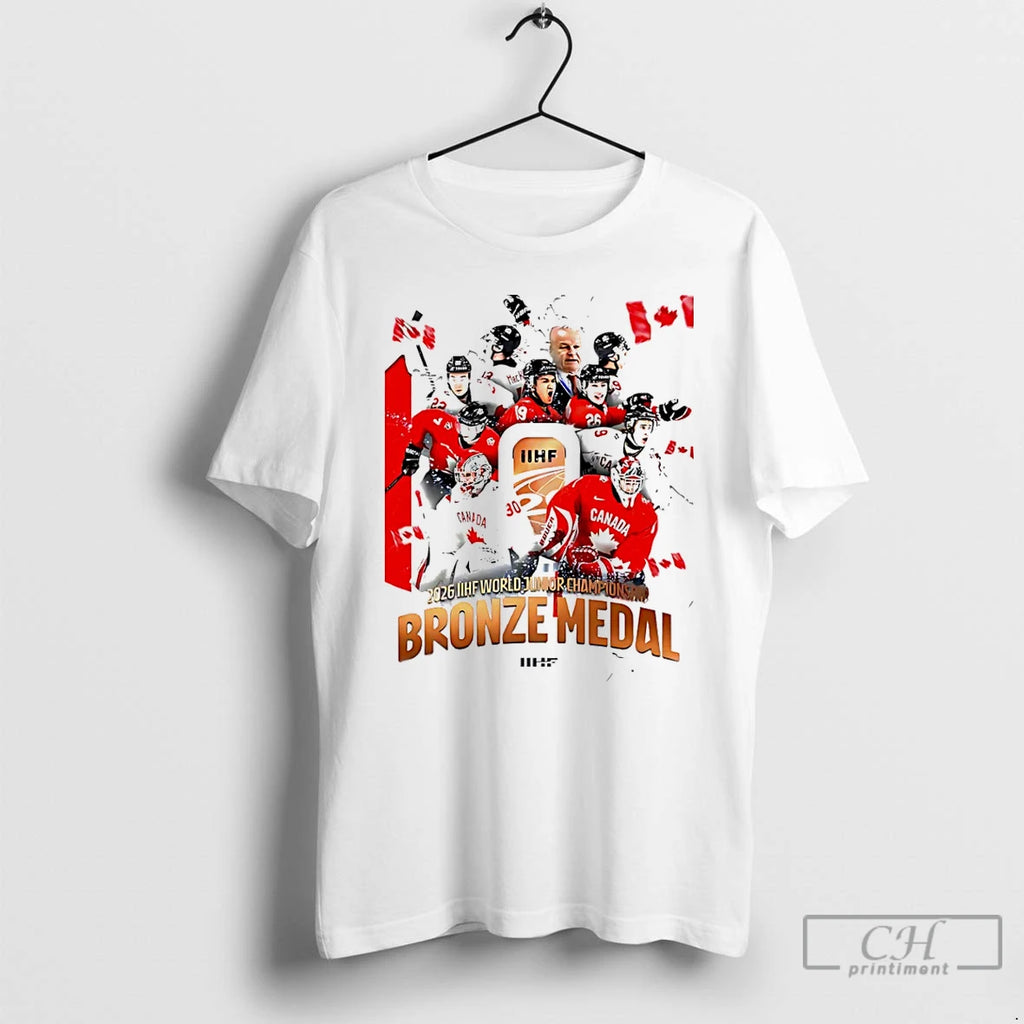 Premium Hockey Canada 2026 Iihf World Junior Champions Bronze Medal