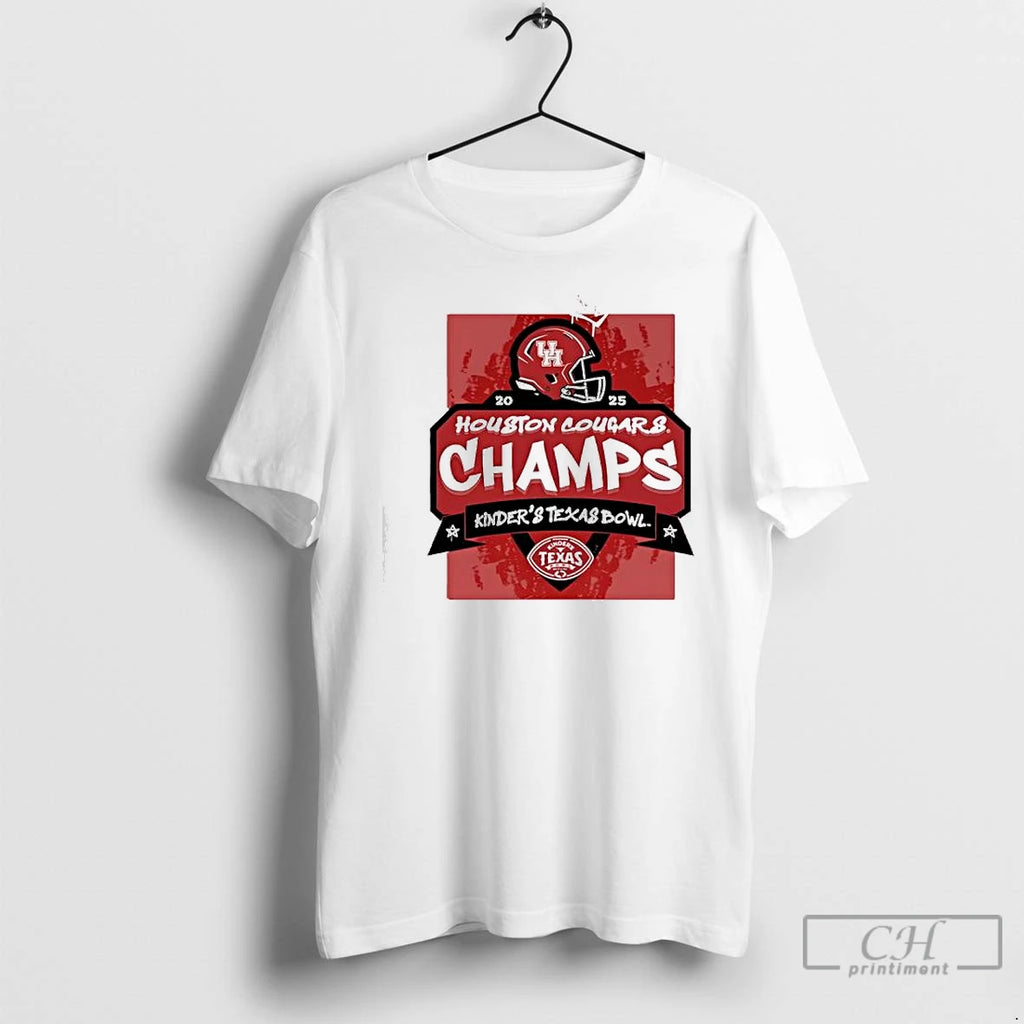 Premium Houston Cougars 2025 Kinders Texas Bowl Champions