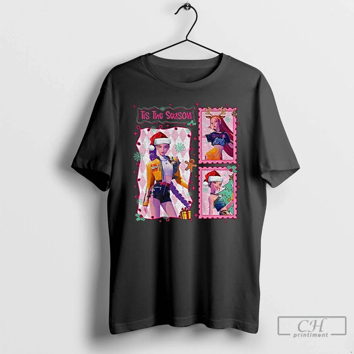 Huntrix Kpop Demon Hunter Tis Season Merry Xmas 2025