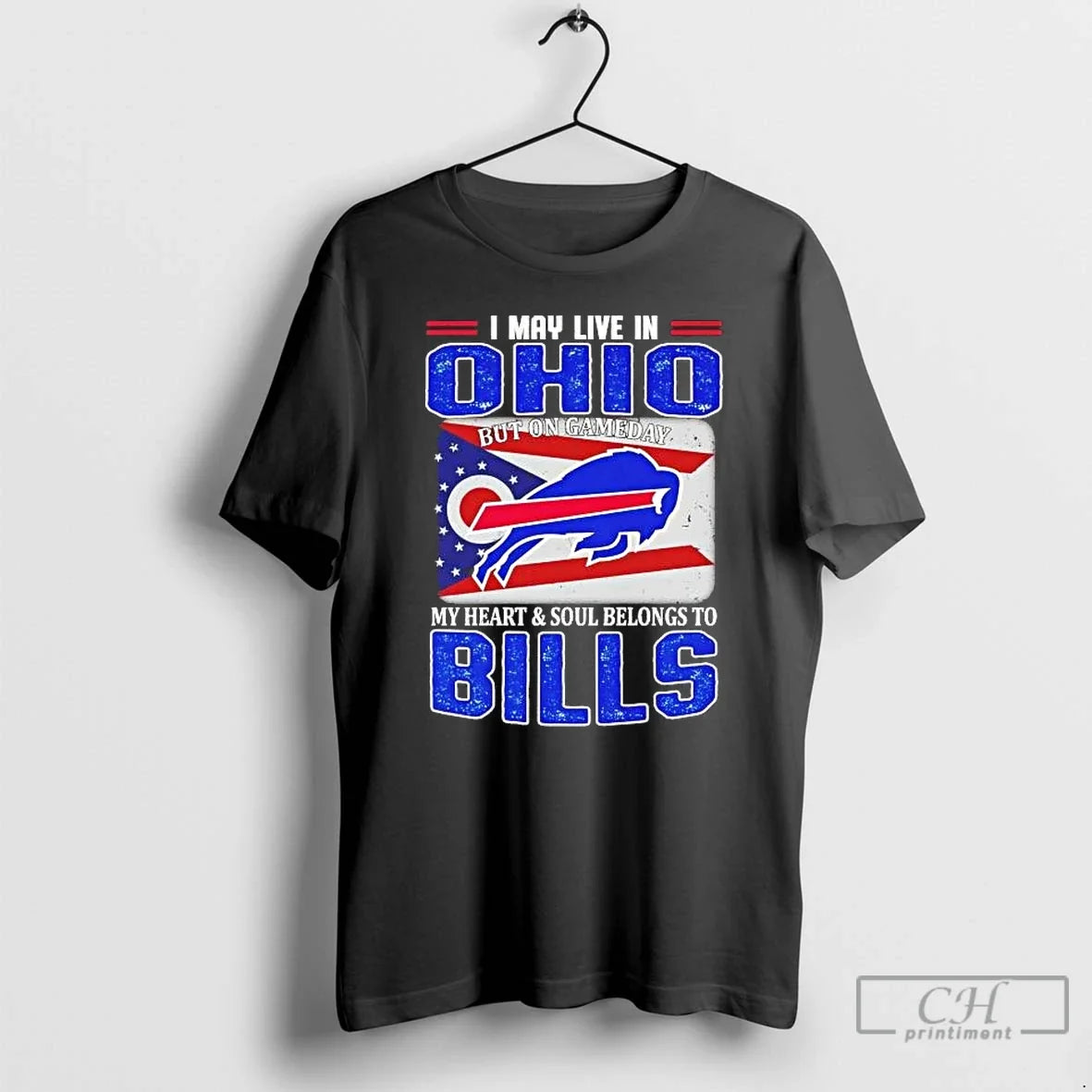 I May Live Ohio But Gameday My Heart Soul Belongs
