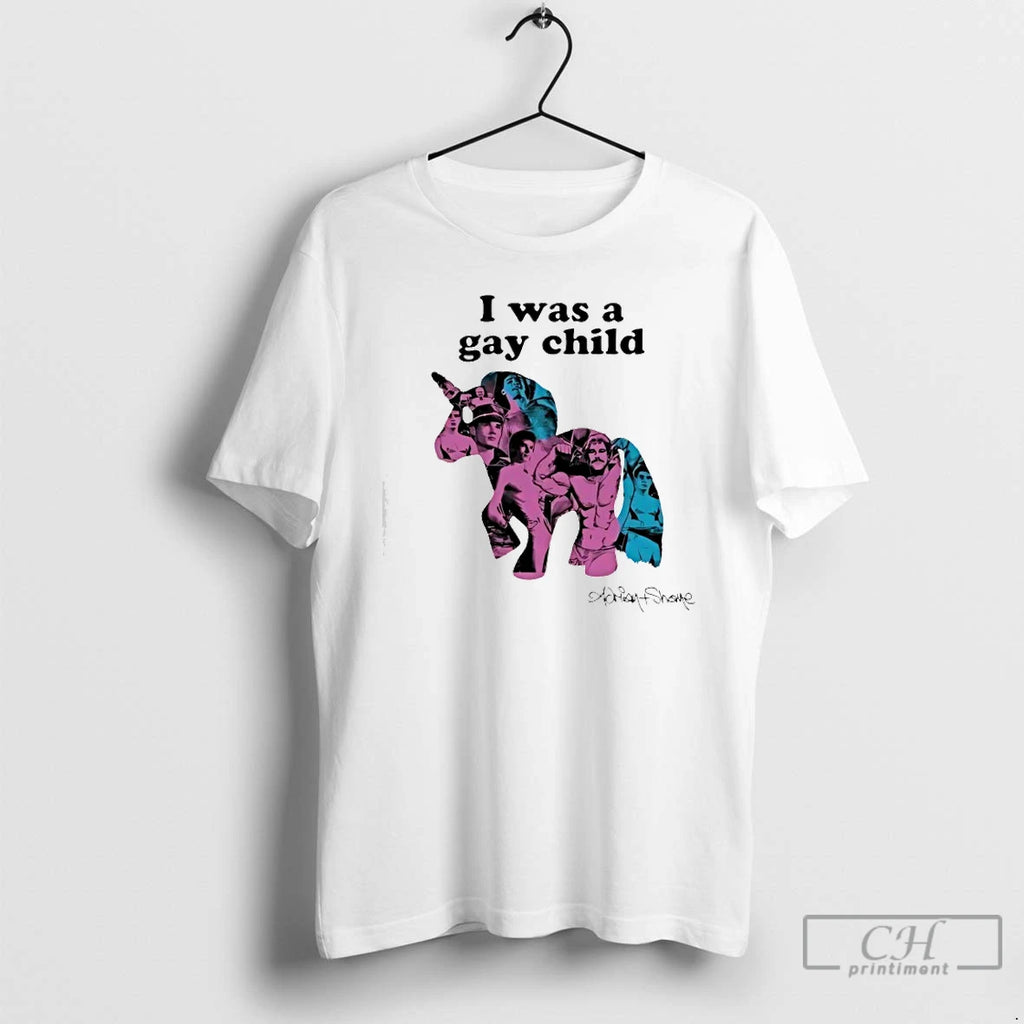 Premium I Was A Gay Child Unicorn Adrianshane