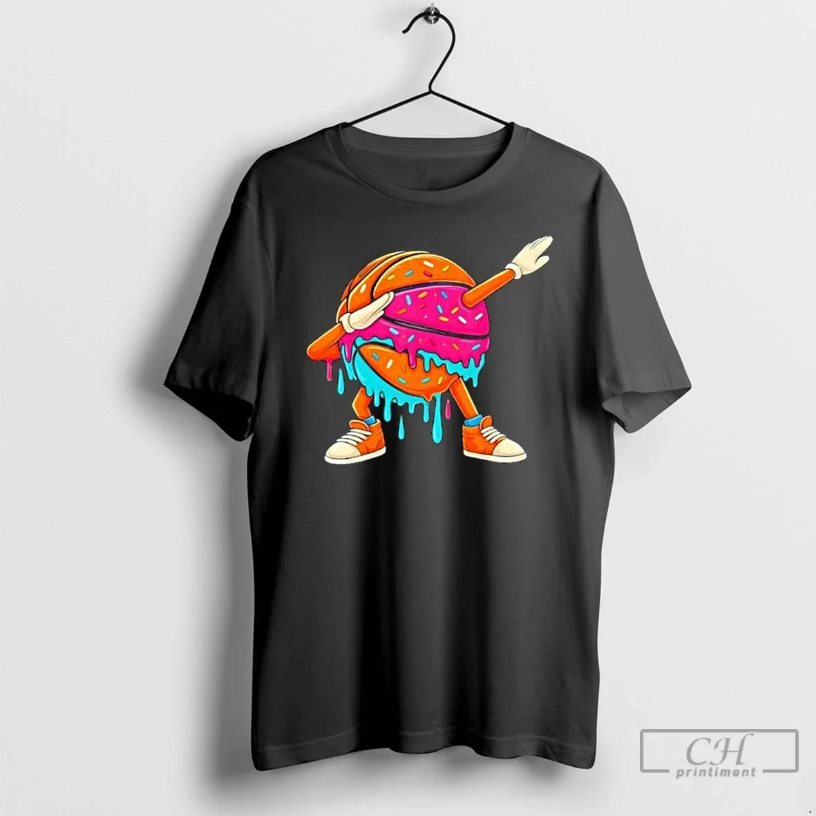 Ice Cream Drip Basketball Dabbing