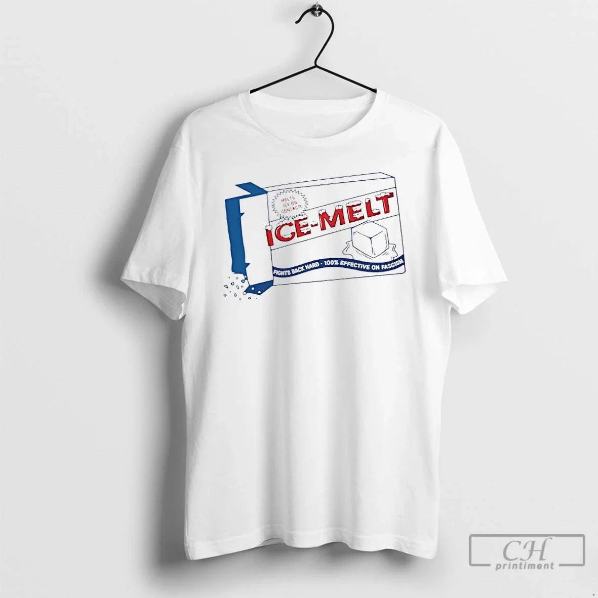 Ice Melt Fight Back Hard 100 Effective Fascism Salt Box