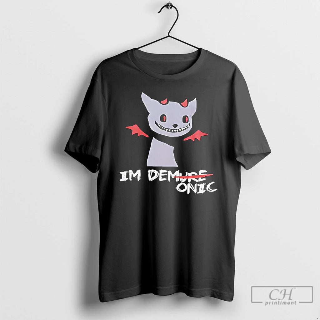 Premium Im Demure Demonic Cat Funny