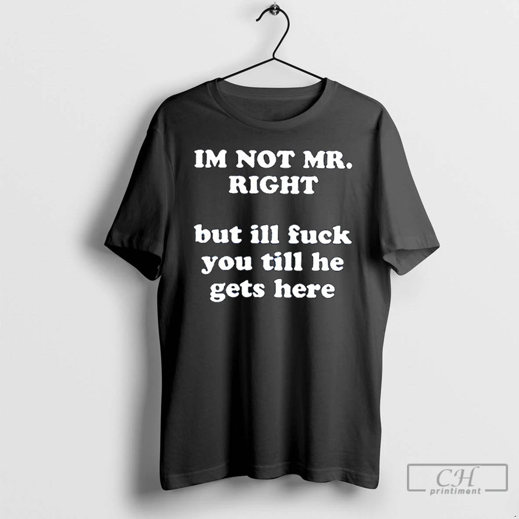 Premium Im Not Mr Right But Ill Fuck You Ornaments T Shirts