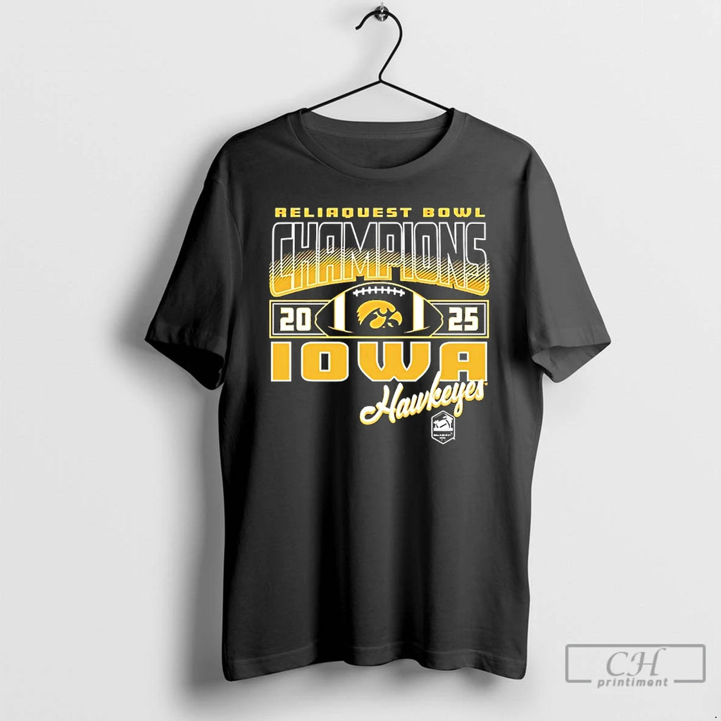 Premium Iowa Hawkeyes 2025 Reliaquest Bowl Champions